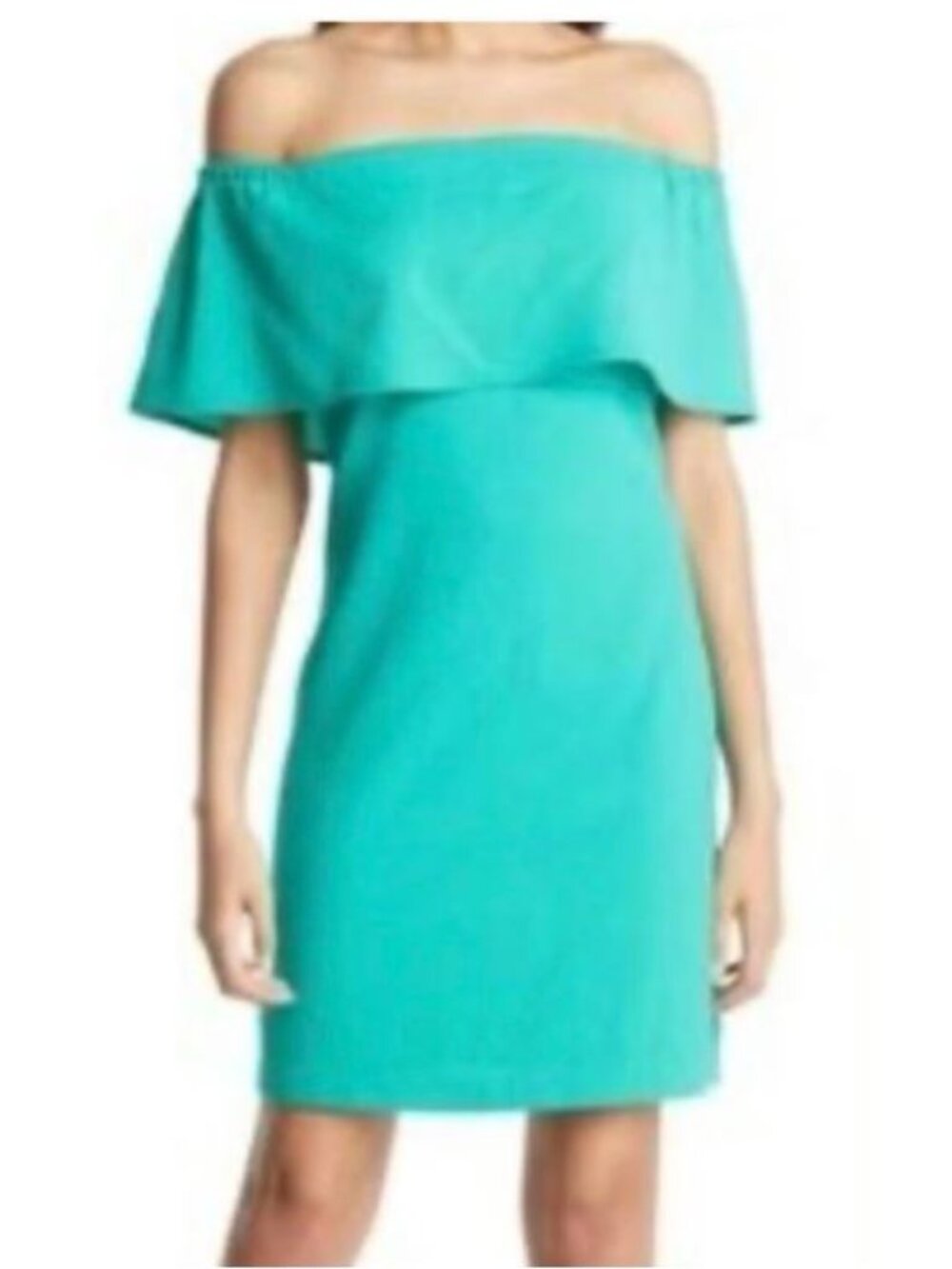 NWT Charles Henry Blue Sheath Cocktail Dress D94